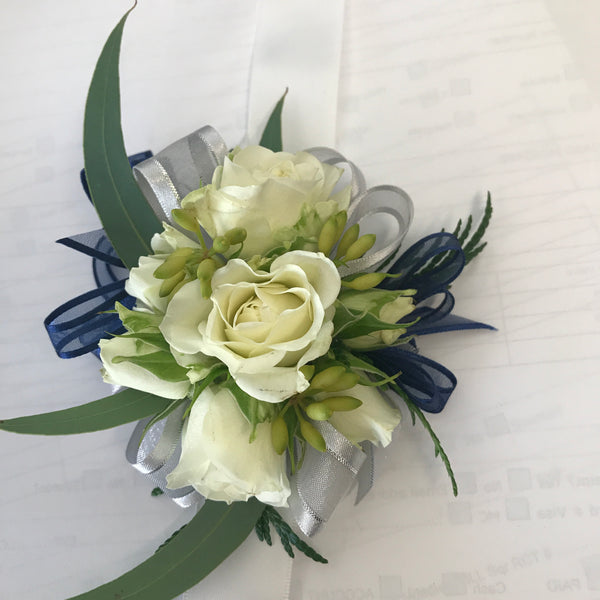 Wrist Corsage and Buttonhole combo